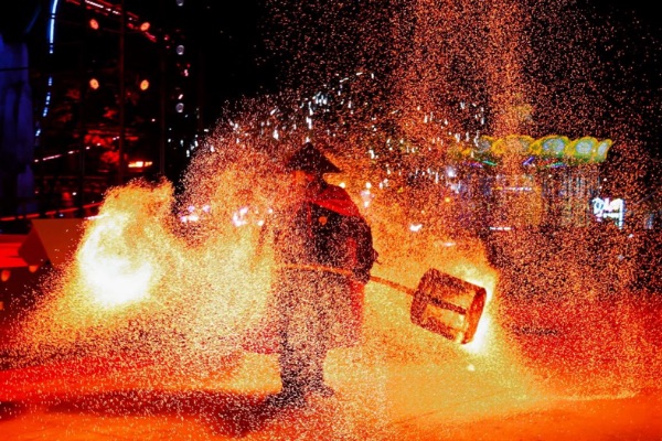 活動現(xiàn)場。重慶融創(chuàng)文旅城供圖