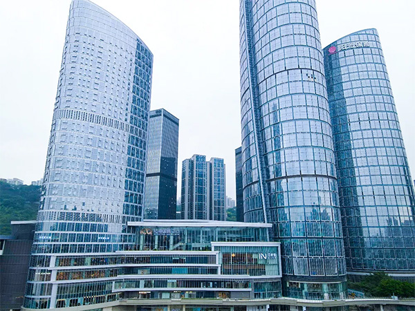 重慶（化龍橋）國(guó)際商務(wù)區(qū)。重慶萬科供圖