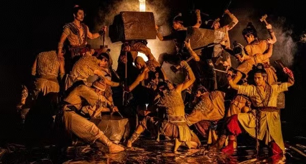 舞劇《天下大足》劇照。中國東方演藝集團(tuán)供圖