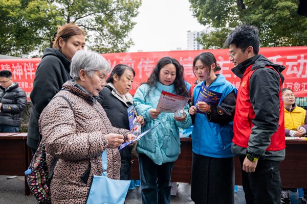 活動現(xiàn)場。共青團大渡口區(qū)委供圖