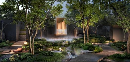 璞印金開意境創(chuàng)想圖。金茂重慶供圖