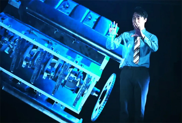 全景沉浸式教學平臺。重慶交通職業(yè)學院供圖