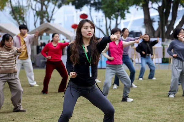 自然運(yùn)動(dòng)區(qū)，市民在自然中鍛煉身體，療愈心情。重慶市林業(yè)局供圖