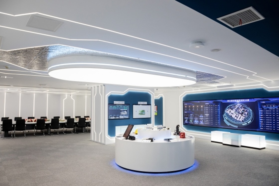 軟江圖靈數(shù)字3D虛實(shí)展廳。受訪單位供圖