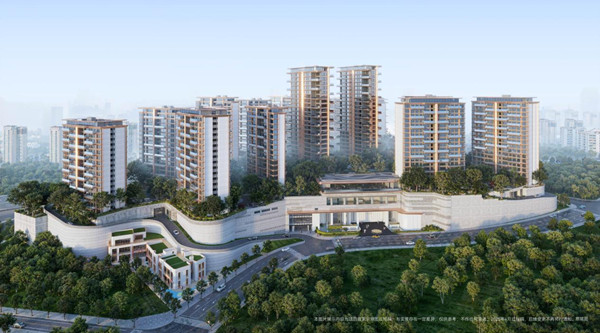 聯(lián)發(fā)嘉和府效果圖。聯(lián)發(fā)重慶供圖