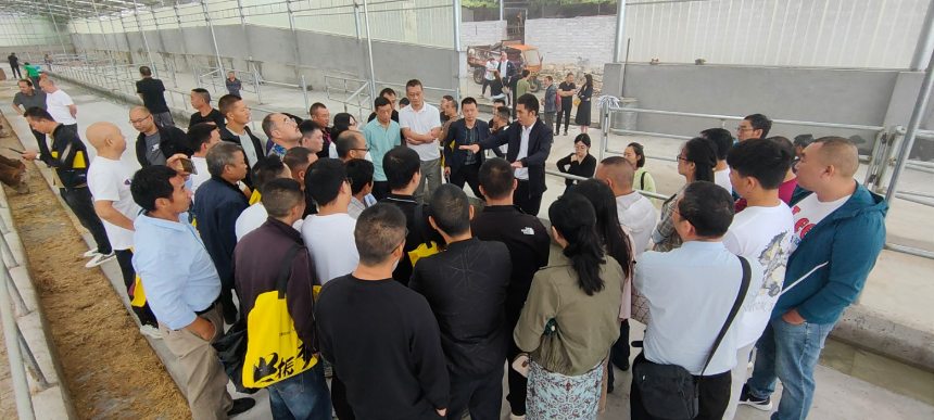 張林蔥進(jìn)行經(jīng)驗(yàn)分享。受訪者供圖