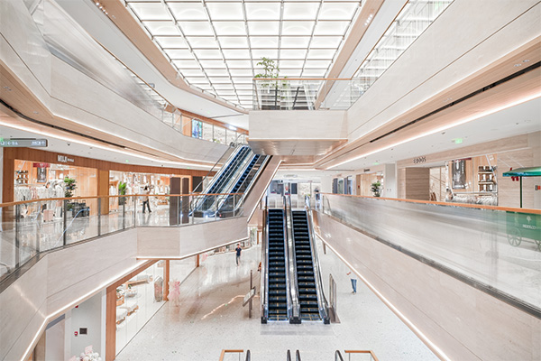 北城天街B館改造后。重慶龍湖供圖