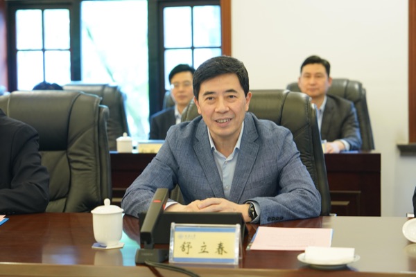 重慶大學黨委書記舒立春。重慶大學供圖