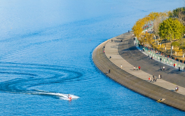 漢豐湖畔好風(fēng)光。開州區(qū)委宣傳部供圖