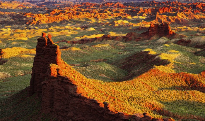 張掖自然景觀。張掖市融媒體中心供圖