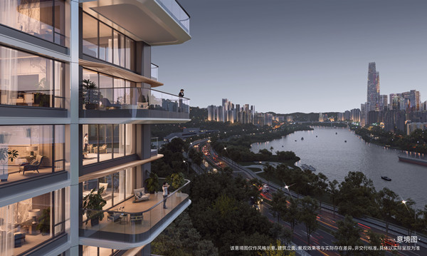 嘉宸意境圖。華潤置地重慶供圖