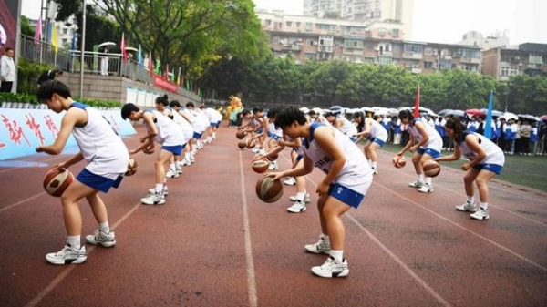 比賽現(xiàn)場。校方供圖