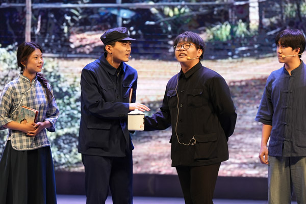 演出現(xiàn)場。西南大學(xué)附屬中學(xué)供圖