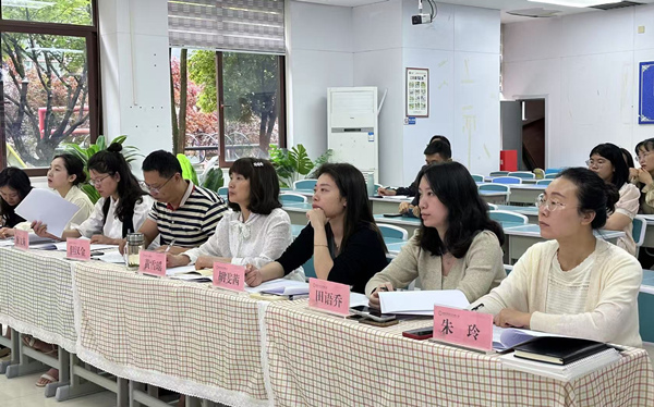 專家評(píng)審現(xiàn)場(chǎng)。合川巴蜀小學(xué)供圖