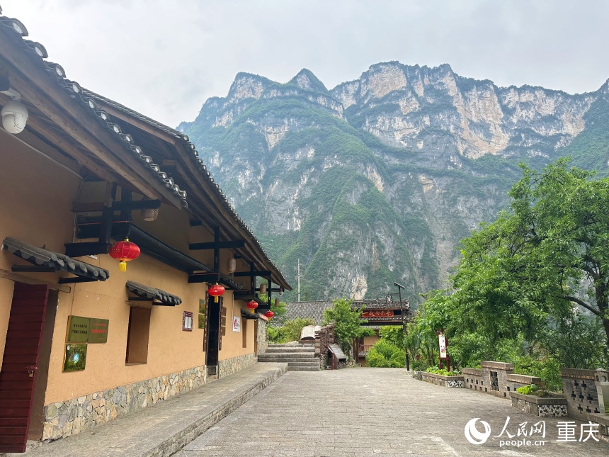 下莊村一隅。人民網記者 劉政寧攝