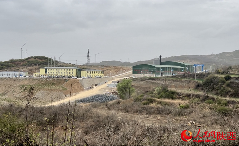 潤(rùn)鑫新材料廠區(qū)景象（攝于4月11日）。