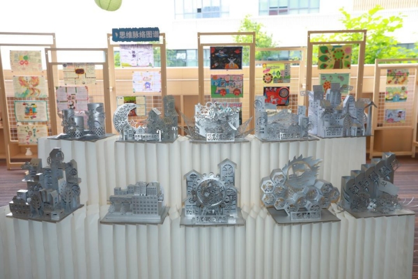 思維課堂成果展。校方供圖