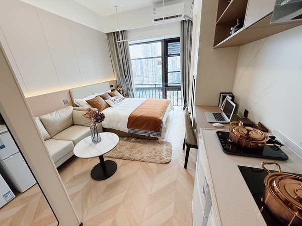 精裝公寓。鄒樂攝