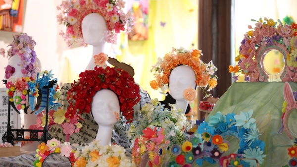 展覽現(xiàn)場。璧山區(qū)城關(guān)幼兒園供圖