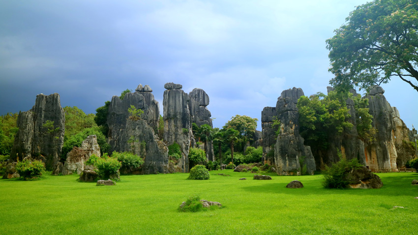小石林。石林風(fēng)景名勝區(qū)管理局供圖