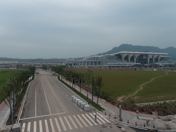 瑞康路。重慶交通資源開(kāi)發(fā)有限公司供圖