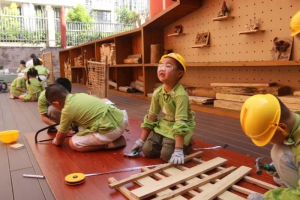電報路幼兒園戶外課堂。主辦方供圖