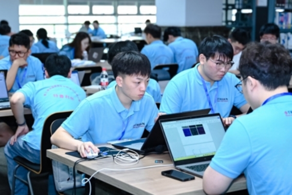 比賽現(xiàn)場。重慶大學(xué)供圖