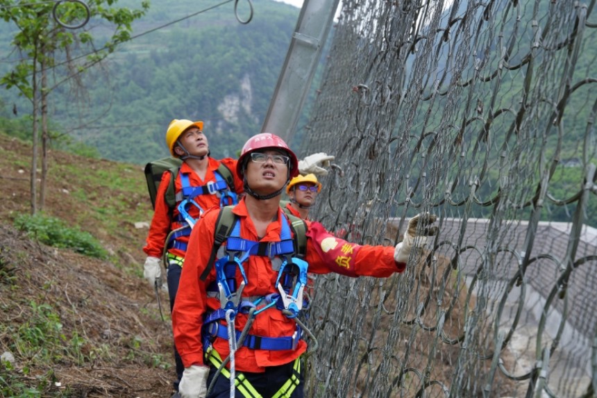 巡檢現(xiàn)場。趙鑫 攝