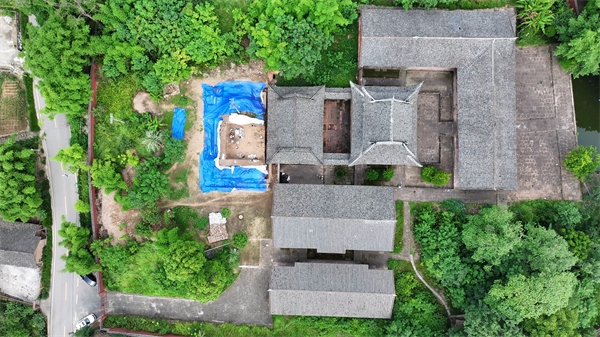 石篆山石窟寺區(qū)域考古出土文物。大足臺(tái)供圖