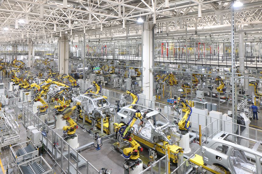 賽力斯超級工廠。賽力斯供圖