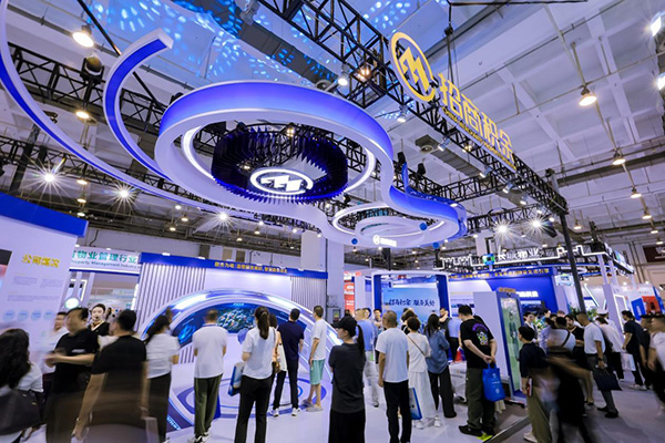 中國物博會現(xiàn)場。招商積余供圖