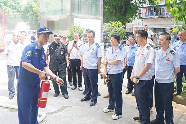 培訓(xùn)現(xiàn)場。重慶市涪陵區(qū)消防救援局