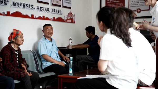 鄉(xiāng)風(fēng)文明宣講會(huì)現(xiàn)場(chǎng)。西南大學(xué)供圖