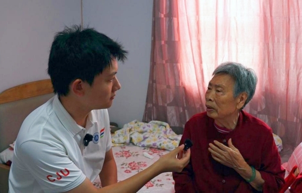 采訪現(xiàn)場。王梓宇攝