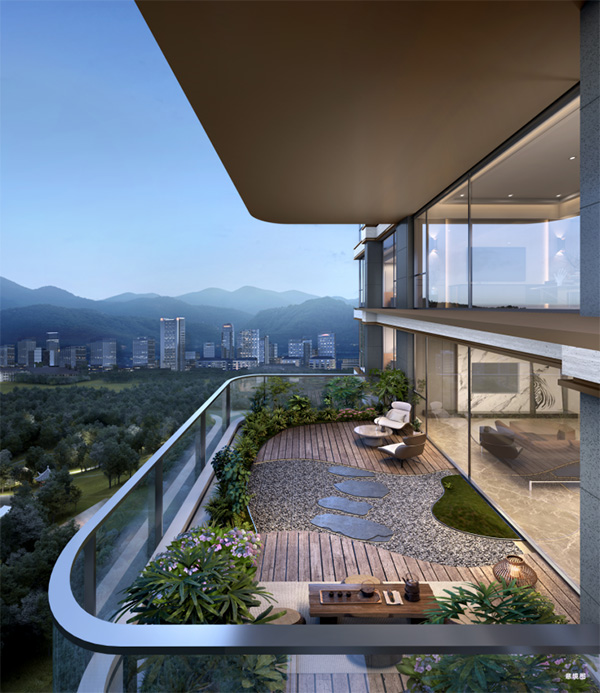 項(xiàng)目意境圖。重慶龍湖供圖