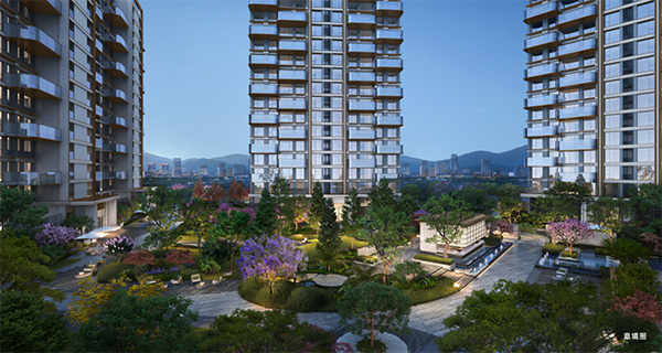 項(xiàng)目意境圖。重慶龍湖供圖