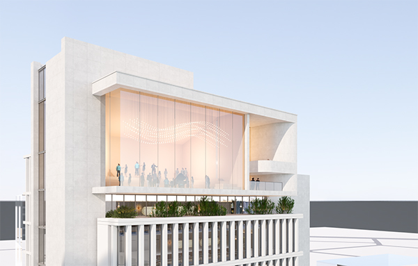 重慶衛(wèi)視數(shù)字文創(chuàng)基地效果圖。長(zhǎng)廈安基建筑設(shè)計(jì)供圖