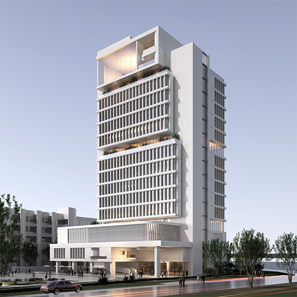 重慶衛(wèi)視數(shù)字文創(chuàng)基地效果圖。長(zhǎng)廈安基建筑設(shè)計(jì)供圖