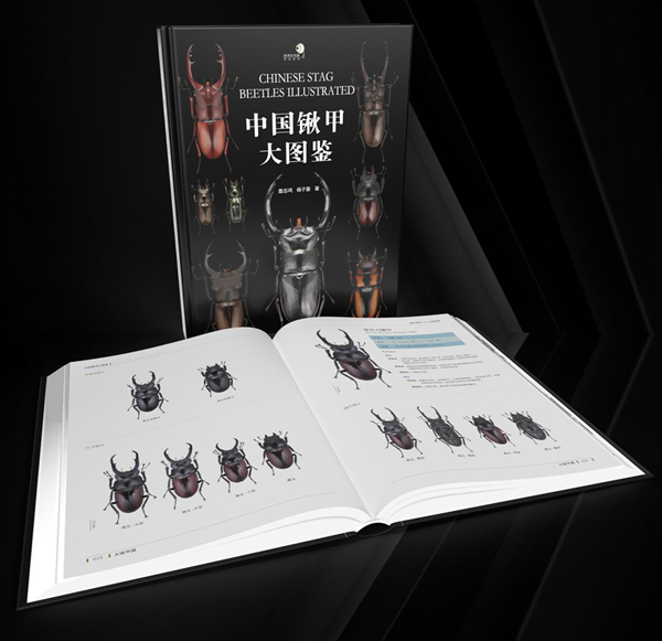 《中國(guó)鍬甲大圖鑒》封面。重慶大學(xué)出版社供圖