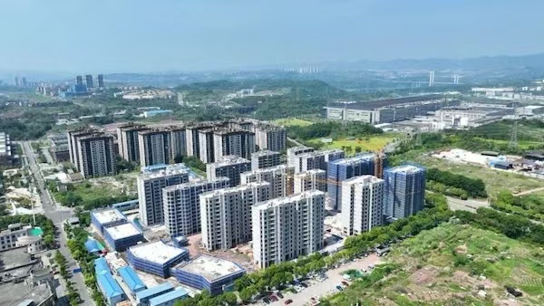項目全景。重慶市住房和城鄉(xiāng)建委供圖