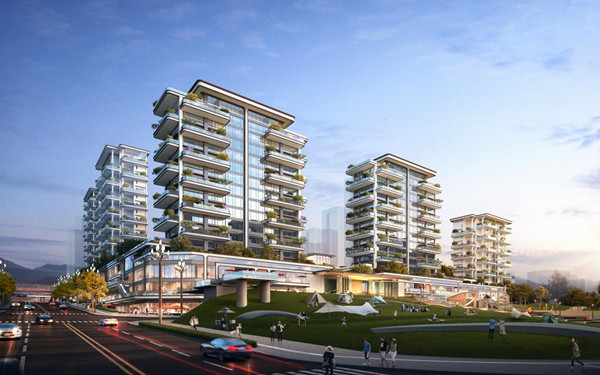 國(guó)瑞長(zhǎng)江賦效果圖。國(guó)瑞供圖