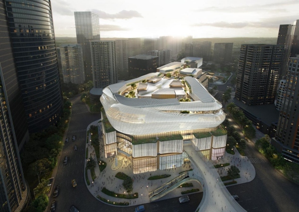 中環(huán)萬象城效果圖。受訪者供圖