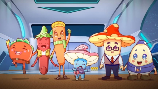 動畫電影《綠綠星球》劇照。受訪者供圖