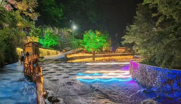 親水環(huán)線步道亮相。嵐天鄉(xiāng)供圖