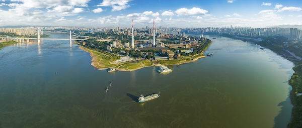 兩江四岸”治理提升九龍半島段項目一期。重慶市住房城鄉(xiāng)建委供圖