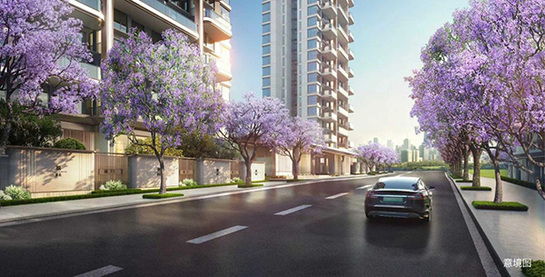 華僑城·熙宸項(xiàng)目意境圖。重慶華僑城供圖