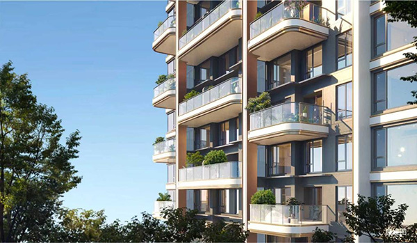 華僑城·熙宸項(xiàng)目外立面意境圖。重慶華僑城供圖