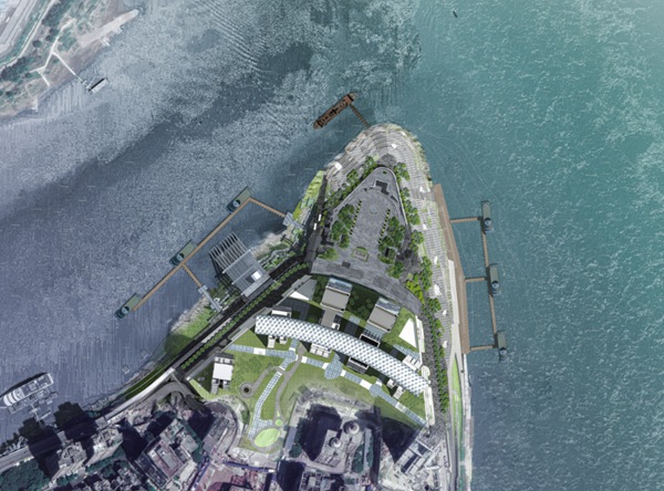 重慶朝天門項(xiàng)目效果圖。