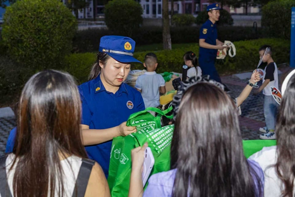 活動(dòng)現(xiàn)場(chǎng)。重慶市涪陵區(qū)消防救援局供圖