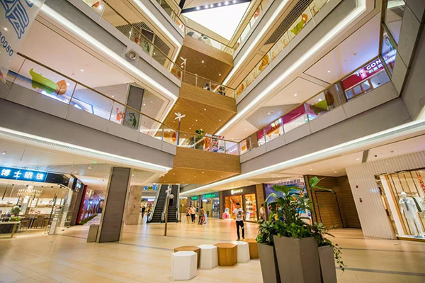 協(xié)信星光天地實景拍攝圖。重慶總部城供圖